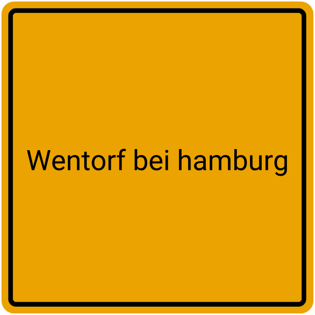 Meldebestätigung Wentorf bei Hamburg